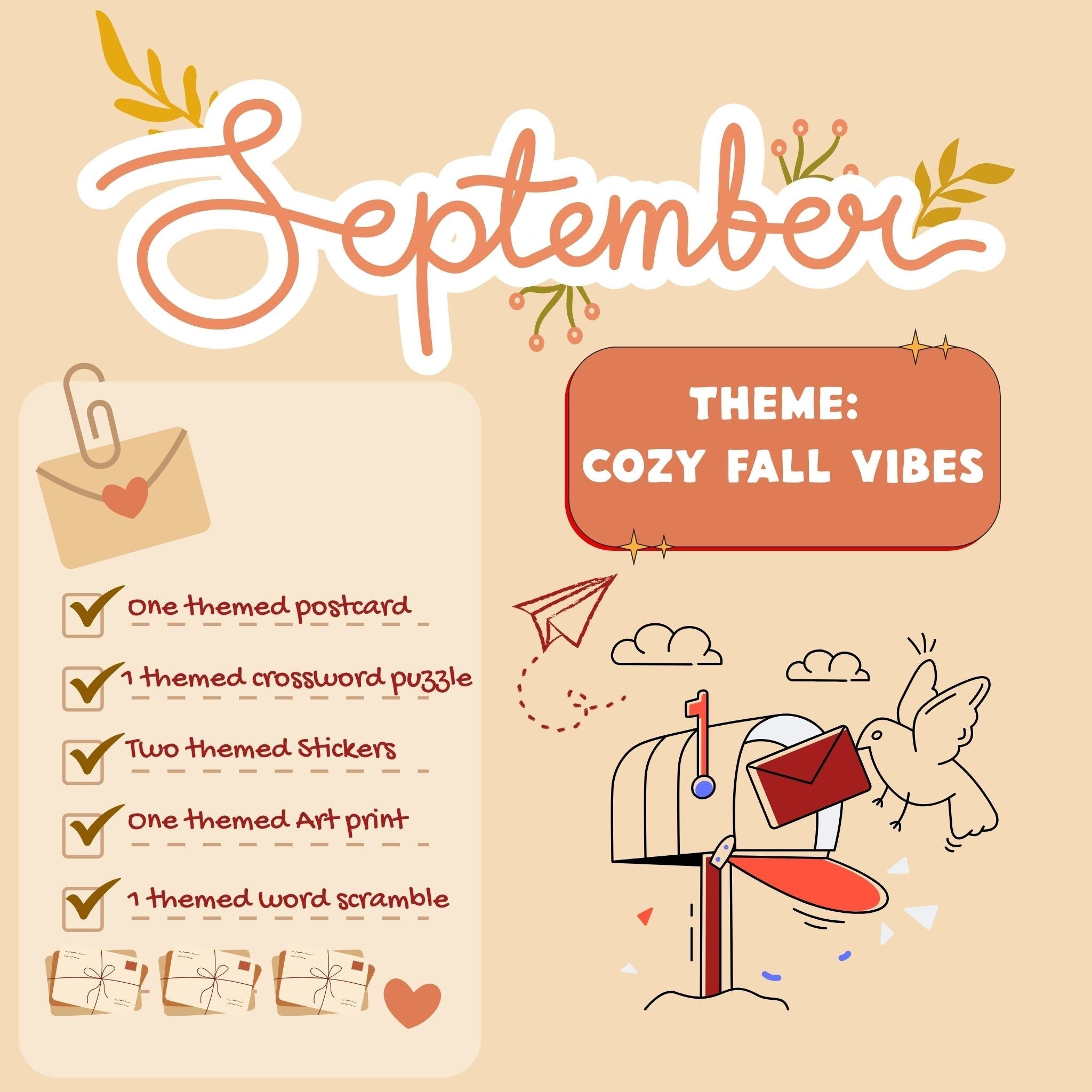 September: Cozy Fall Vibes